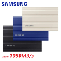 Samsung Portable SSD T7 Shield 1TB 2TB 4TB High Speed External Disk Hard Drive Solid State Disk Compatible For Laptop Desktop
