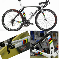反光版彩虹條 自行車裝飾貼紙 DIY車貼 改裝反光貼紙 雕刻版車貼