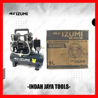 NLG IZUMI OL0509SS Kompresor Angin Listrik 1/2 HP 9 Liter - Air Compressor 450 Watt OIL-LESS Oilless
