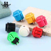 1Pc 24mm Game Arcade Buttons For OBSF-24 Push Button Snap Round Arcade Game Machine Console DIY Game Machine Accessories