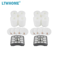 LTWHOME Hepa Filters Fit for Shark Rotator Professional Lift-Away NV500 NV501 NV502 NV505 NV510 UV560,Compare to XHF500 &amp; XFF500