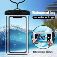Universal Waterproof Case for IPhone 12 7 Xr X 6s 8 Samsung A50 Underwater Luminous Phone Case for Phone Pouch Bag Protect Case