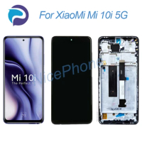 for XiaoMi Mi 10i 5G LCD Screen + Touch Digitizer Display 2400*1080 M2007J17I Mi 10i LCD Screen display