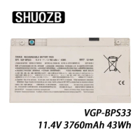 SHUOZB VGP-BPS33 Battery For Sony VAIO SVT-14 SVT-15 T14 T15 BPS33 SVT1511M1E SVT14126CXS T14118CC Touchscreen Ultrabooks 11.4V