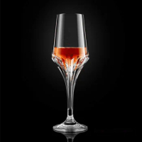 Clear Engraved Crystal Whiskey Goblet Cup France Designer Stemware Wine Tasting Glass XO Chivas Cognac Snifter Brandy Glasses