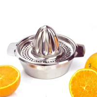 Lemon Juicer Efficient Orange Kitchen Bar Supplies Highest Rating Handheld Citrus Juicer Stainless Steel Juicer Portable Juicer