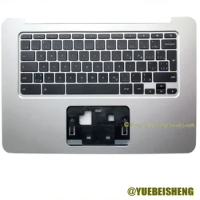 YUEBEISHENG New for HP Chromebook 14 G3 palmrest EUR keyboard upper cover upper cover