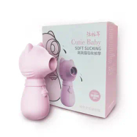 pink cat vibrator breast nipple clitoral sucking vibrator