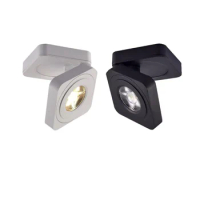 Led Ceiling Lamps Spot Light 360 Degree Rotation Downlights AC220V 7W 10W12W 15W Folding COB LED Downlights Surface Mounted