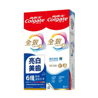 高露潔全效溫和美白牙膏80gx2