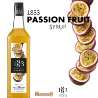 1883 MAISON ROUTIN 1883 Passion Fruit Syrup For Sparkling Soda Kordial Cordial Air Perisa Passion Fr