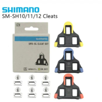 Shimano Cleat SM-SH11/SH12/SH10 Cleats SPD SL Cleat Set Road Bike Pedals Cleats BIike Cycling SH10 Cleats Pedals Plate Clip