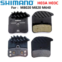 SHIMANO DEORE XT SAINT ZEE DEORE H03A H03C D03S Cooling Fin Ice Tech Brake Pad Mountain M8020 M820 M640 brake Pad