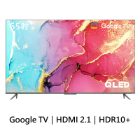 【TCL】65吋 4K QLED Google TV量子連網液晶顯示器 65C635