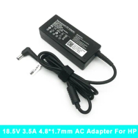 65W 18.5V 3.5A 4.8*1.7mm AC Laptop Charger Adapter For HP Compaq 6720s 500 510 520 530 540 550 620 625 G3000 Pavilion DV4000