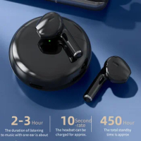 Original Pro 6 Headphone TWS Wireless Bluetooth Headset Touch Control Earphone HD Call With Dual Microphone Long Standby Earbuds
