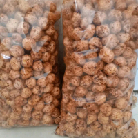 kerupuk bakso ikan tengiri 1kg pedas asin gurih krupuk pedas cili oil snack kering krupuk bakso peda
