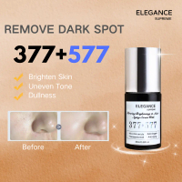 ELEGANCE SUPREME 377+577 Whitening Serum 30ml- Remove Black Spot,Anti Dark Spot Even Tone Booster Br