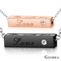 【GIUMKA】情侶一起配戴的項鍊．Love(情人節禮物)