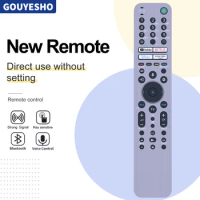 New RMF-TX621E Voice Remote Control For Sony 8K TV XR-55A90J KD-43X80J XR-55X90J KD-85ZG9 KD-55XG8588
