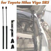 Qty(2) Hood Struts for Toyota Hilux Vigo SR5 2005-2012 Car Front Engine Cover Bonnet Lift Supports Shock Absorbers Gas Springs