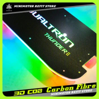 3D LED Carbon Fibre LED Deck Cover Suitable for Dualtron Thunder II Electric Scooter Part