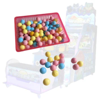 16mm Macaron Color Solid Ball Shooting Machine Arcade Game Accessories Pinball Machine Colored Plastic Beads