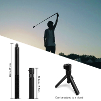Handheld Selfie Stick &amp; Handle Grip Monopod 14สกรูสำหรับ Insta360 Paranomic Camera สำหรับ Insta360 ONE X VR Sports Camera