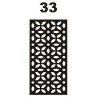 Partisi Motif Pagar Laser Cutting Dekorasi Rumah Minimalis Krawangan Desain Bunga Ornamen Plafon