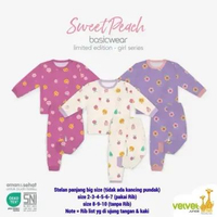 Velvet - Setelan Piyama Big Boy 3Y Girl - Ungu