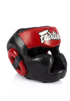 Fairtex Fairtex Headgear Lace Up - HG13 - Black/Red