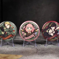 เข็มกลัดอนิเมะ Family Anya Forger, Loid Forger, Yor Forger ขนาด 58 มม. ของตกแต่งกระเป๋า สวยงามมาก เห