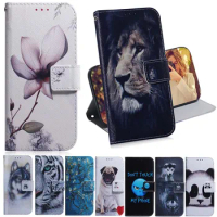 Lovely Wallet Flip Case For Samsung Galaxy S23 Ultra S22 Plus S21 FE S20 S10 Lite S10E Note 8 9 Note 10 Plus Stand Phone Cover