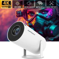 Promo Taffware Proyektor Mini Portable Android 11 WiFi Bluetooth 200 ANSI - HY300 Murah