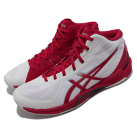 Asics 排球鞋 V-Swift FF MT 3 男鞋 白 紅 高筒 進階版 透氣 支撐 運動鞋 1053A044101