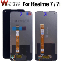 6.5" For OPPO Realme 7 LCD RMX2155 Display Touch Screen Digitizer Assembly Replacement Parts For Realme 7i LCD RMX2103 Display