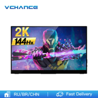 15.6 / 17.3 inch 2K 144hz Portable Monitor FreeSync Touchscreen 1ms Anti-blue Light HDMI-compatible Hidden Stand Gaming Display