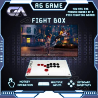 FightBox F1 Hitbox Style Arcade FightBox Fighting Stick Joystick Game All Buttons Controller hitbox arcade For PS5/PS4/PS3/PC