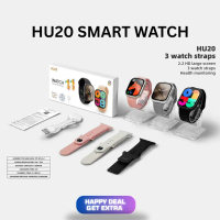 HU20 Watch 11 - Smartwatch-2 -Beli 1 Percuma 1 Jam Pintar Skrin Penuh AMOLED HD Bluetooth 5.0 Panggi