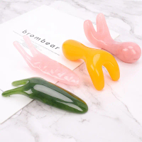 Tự chủ đề guasha massage mặt cũng Công Vụ gua SHA board công vụ làm đẹp