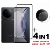 For Vivo X90 X90 Pro Full Cover Curved Tempered Glass 3D Screen Protector For Vivo X90 Pro Plus 6.78 inch Lens Film Glass