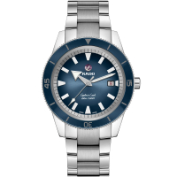 【Rado 雷達表】官方授權 庫克船長自動機械腕錶 R02(R32105203)