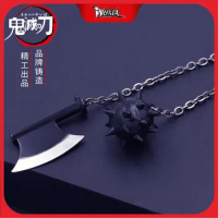 Demon Slayer Sword The Stone Hashira Gyomei Himejima Nichirin Blade Anime Peripheral Knife Katana Keychain Weapon Christmas gift