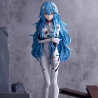 18cm New Anime Neon Genesis Evangelion Eva Ayanami Rei Kawaii Figure Pvc Model Toys Doll Collect Ornaments Gifts