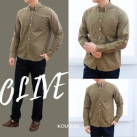 [ไซส์ M-4XL] เสื้อเชิ้ตผู้ชาย คอปก เสื้อเชิ้ตแขนยาว 18 สี ผู้ชาย SMART FIT OXFORD MEN SHIRT by KOUPL