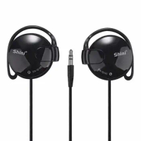 3.5mm Wired Earphone Noise Reduction Stereo Headphones Ear Hook Bass Earbuds Sport For Xiaomi Mobile Phones Game Music