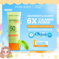 Hanasui Lightweight Pro Calming Sunscreen SPF 50 - Sunscreen Kulit Sensitif & Jerawat - Non Comedoge
