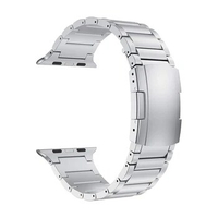 GORPIN for Apple Watch Ultra 2 Band 49mm, Titanium Metal Strap for iWatch Apple Watch Series 9 45mm Band, Silver
