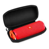2018 New Portable Travel Case for JBL Flip 4 Flip4 Wireless Bluetooth Speaker Case Protective EVA Cover High-grade Carbon Fiber