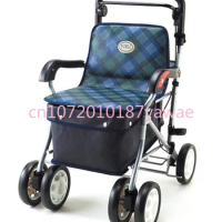 Wheelchair for The Elderly Lightweight Trolley Portable Folding Walking Scooter for The Elderly Special Shopping Gadget